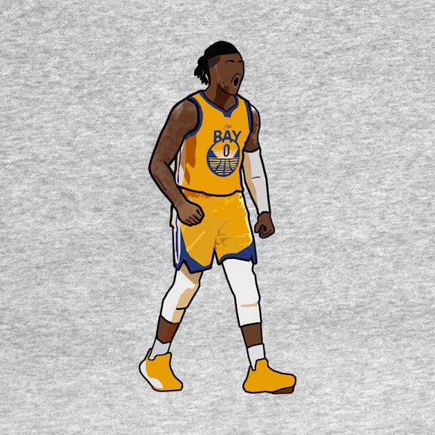 D'angelo Russell 'The Bay' Golden State Warriors by xavierjfong